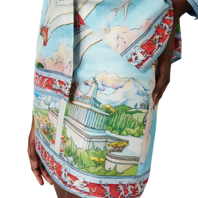 Le Passage Silk Mini Skirt Le Passage Silk Mini Skirt