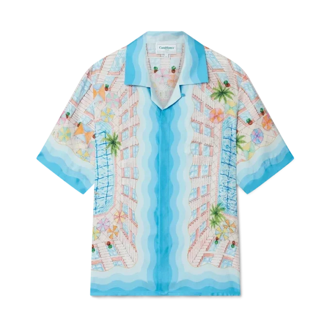 Le Plongeon Silk Shirt Le Plongeon Silk Shirt