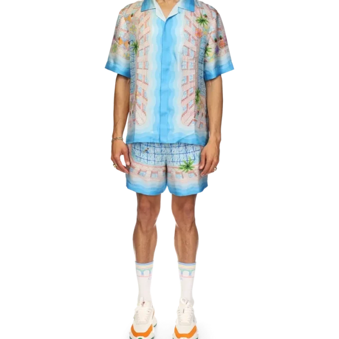Le Plongeon Silk Shirt Le Plongeon Silk Shirt