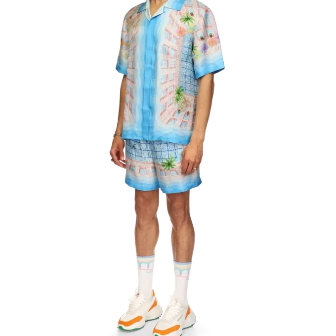 Le Plongeon Silk Shirt Le Plongeon Silk Shirt