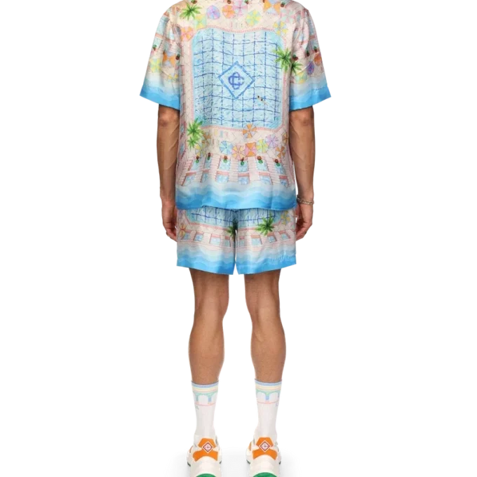 Le Plongeon Silk Shirt Le Plongeon Silk Shirt
