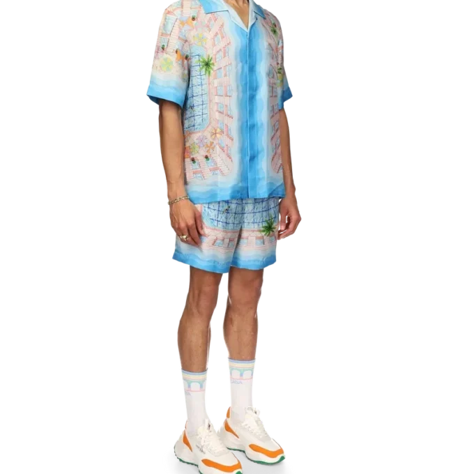 Le Plongeon Silk Shirt Le Plongeon Silk Shirt