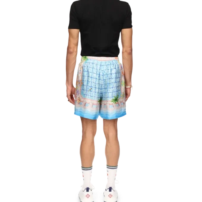 Le Plongeon Silk Shorts Le Plongeon Silk Shorts