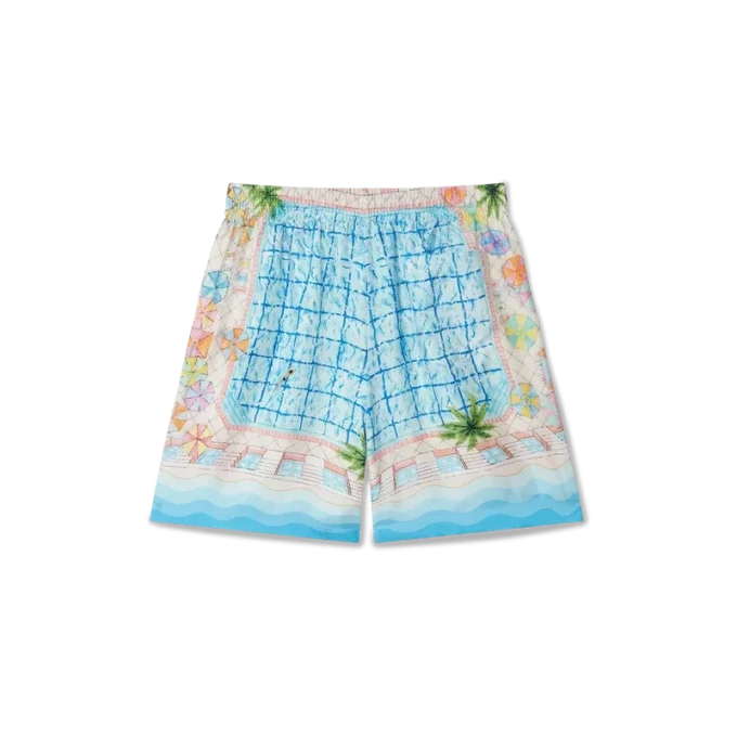 Le Plongeon Silk Shorts Le Plongeon Silk Shorts