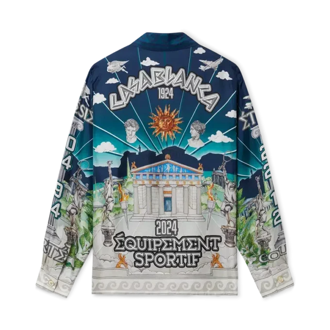 Le Temple Du Sport Silk Shirt