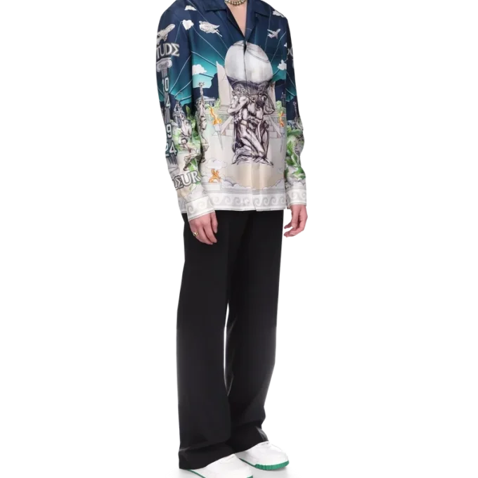 Le Temple Du Sport Silk Shirt