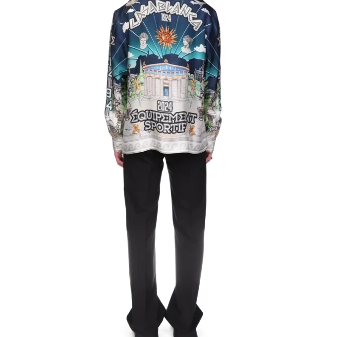 Le Temple Du Sport Silk Shirt
