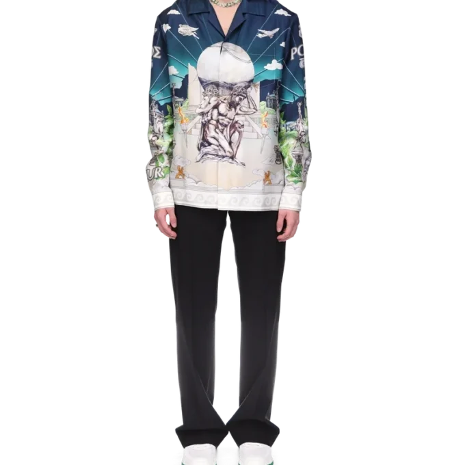 Le Temple Du Sport Silk Shirt
