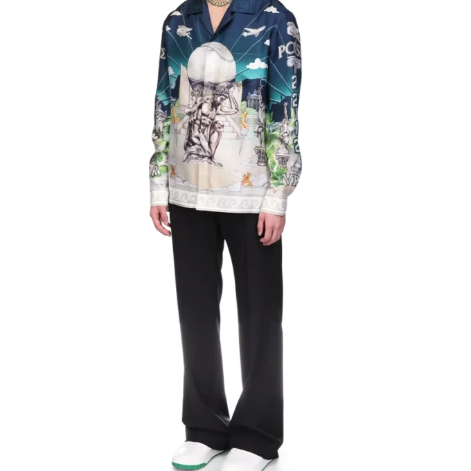 Le Temple Du Sport Silk Shirt