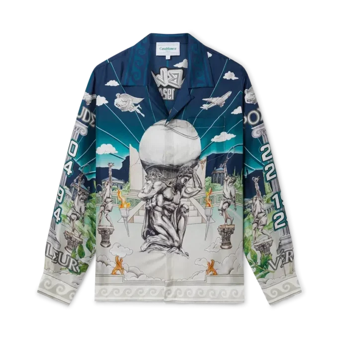 Le Temple Du Sport Silk Shirt