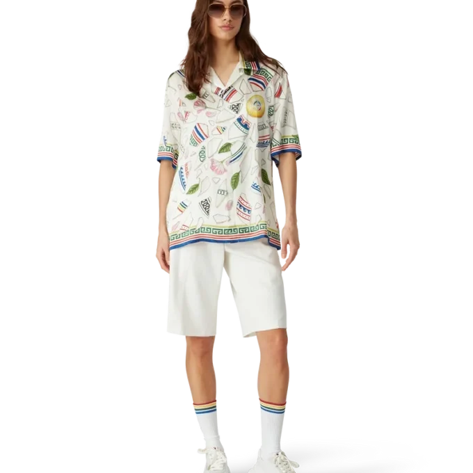 Le Vase Brise Silk Shirt