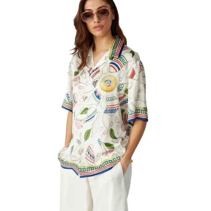 Le Vase Brise Silk Shirt