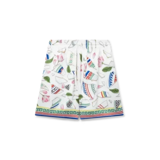 Le Vase Brise Silk Shorts