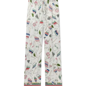 Le Vase Brise Silk Trousers