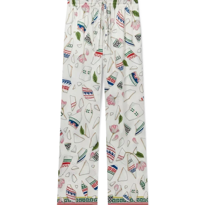 Le Vase Brise Silk Trousers Le Vase Brise Silk Trousers