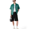 Leather Short Sleeve Shirt Leather Short Sleeve Shirt
