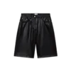 Leather Skater Shorts