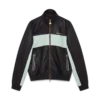 Leather Track Jacket