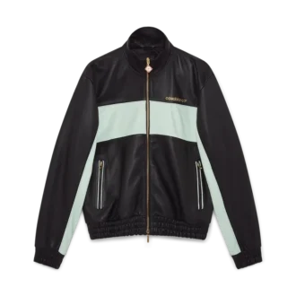 Leather Track Jacket Leather Track Jacket