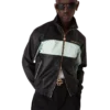 Leather Track Jacket