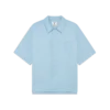 Light Blue Monogram Short Sleeve Shirt Light Blue Monogram Short Sleeve Shirt