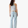 Light Wash Graffiti Denim Jeans Light Wash Graffiti Denim Jeans
