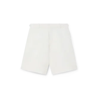 Linen Pleated Shorts