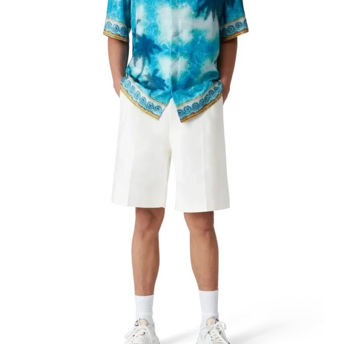 Linen Pleated Shorts Linen Pleated Shorts