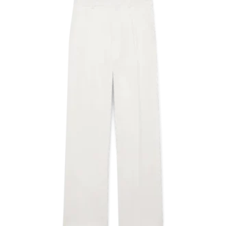 Linen Pleated Trousers