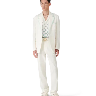 Linen Pleated Trousers