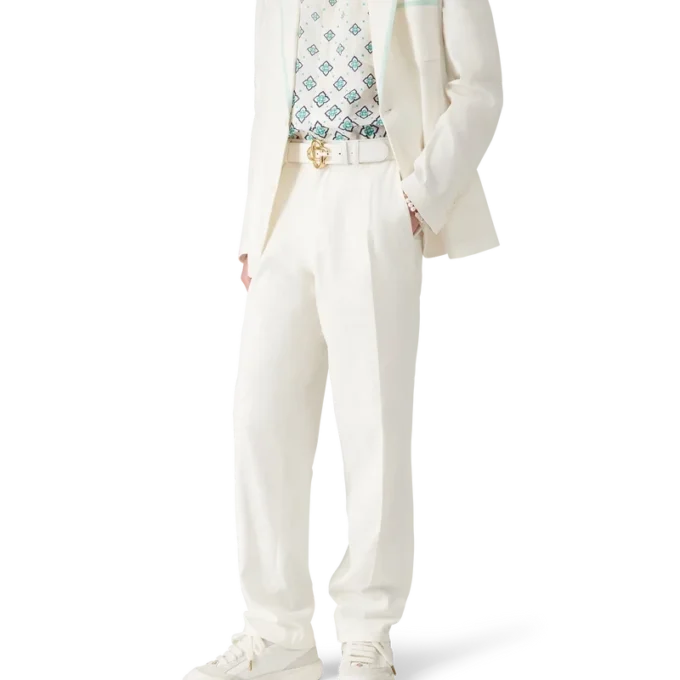 Linen Pleated Trousers Linen Pleated Trousers