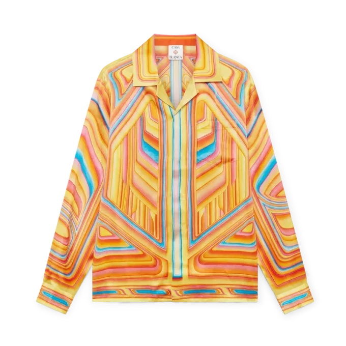 Low Rider Long Sleeve Silk Shirt