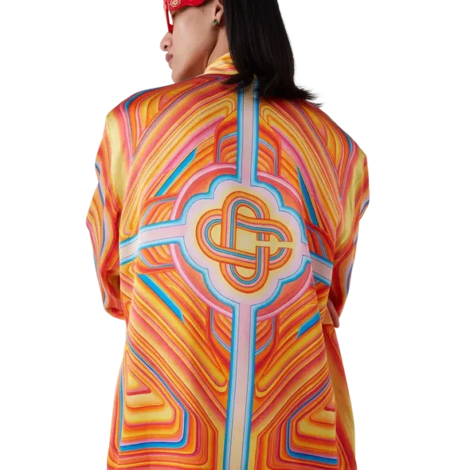 Low Rider Long Sleeve Silk Shirt