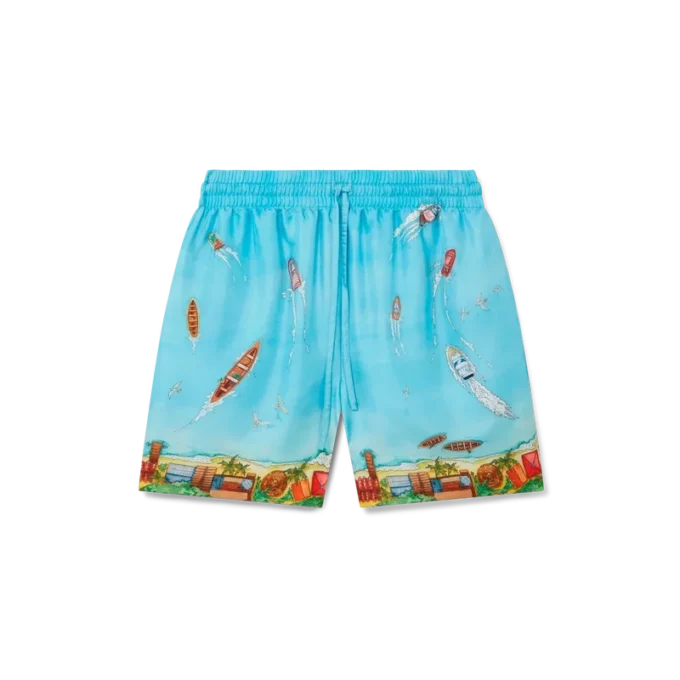Maison Sur Piloti Silk Shorts Maison Sur Piloti Silk Shorts