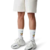 Mens Atlantis White & Chrome Sneaker Mens Atlantis White & Chrome Sneaker