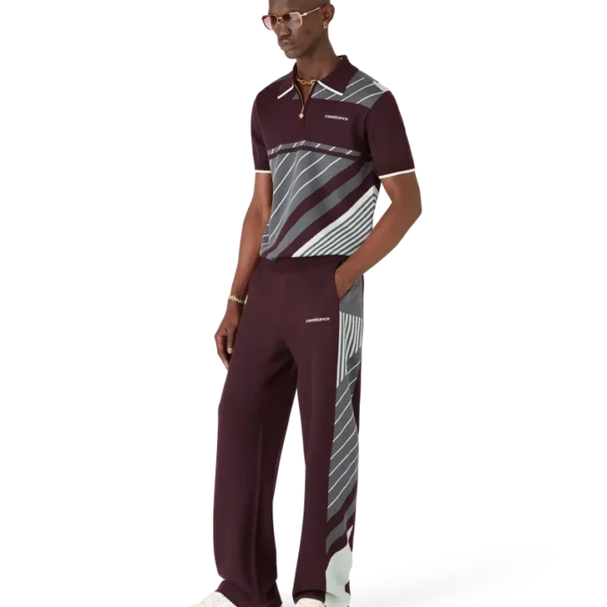Merino Diagonal Tennis Polo Merino Diagonal Tennis Polo