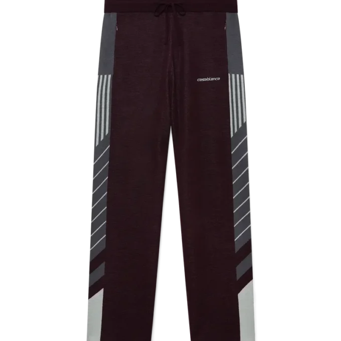 Merino Diagonal Tennis Trousers Merino Diagonal Tennis Trousers