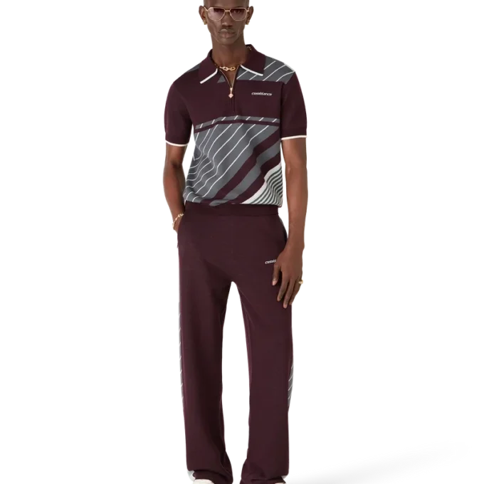 Merino Diagonal Tennis Trousers Merino Diagonal Tennis Trousers