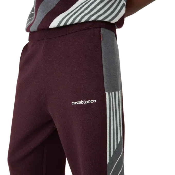 Merino Diagonal Tennis Trousers Merino Diagonal Tennis Trousers