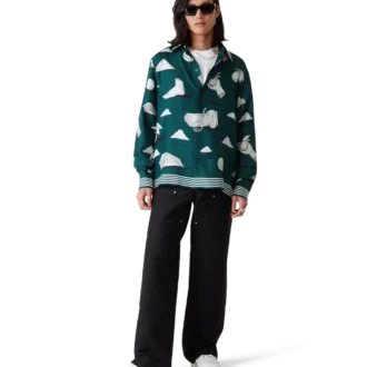 Metaphysical Long Sleeve Silk Shirt