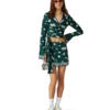 Metaphysical Silk Mini Skirt Metaphysical Silk Mini Skirt