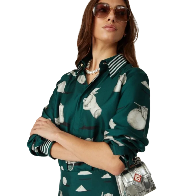 Metaphysical Silk Shirt