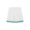 Metaphysical Tennis Icon Silk Shorts