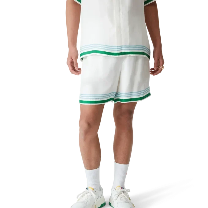Metaphysical Tennis Icon Silk Shorts