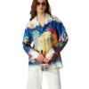 Midnight Acropolis Silk Shirt Midnight Acropolis Silk Shirt