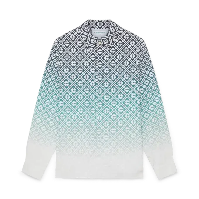 Midnight Gradient Monogram Shirt Midnight Gradient Monogram Shirt