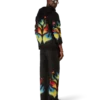 Mohair Flame Laurel Zip Hoodie