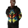 Mohair Flame Laurel Zip Hoodie