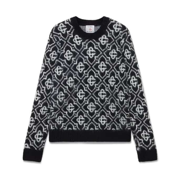 Mohair Monogram Jumper