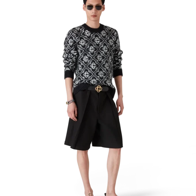 Mohair Monogram Jumper
